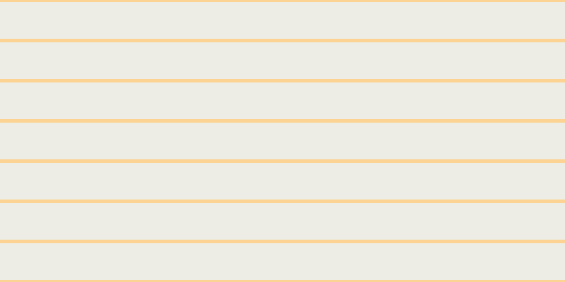 #dedece (50%), #fcd393 horizontal lines, five pixels wide, fifty-two pixels apart