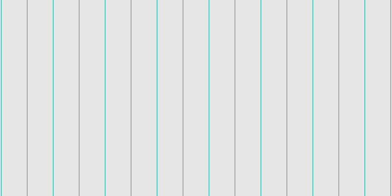 #dedede (75%), #04a393 vertical lines, one pixels wide, fifty-two pixels apart