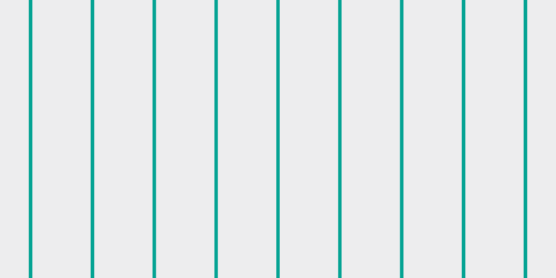 #dedee0 (50%), #04a393 vertical lines, five pixels wide, eighty-four pixels apart