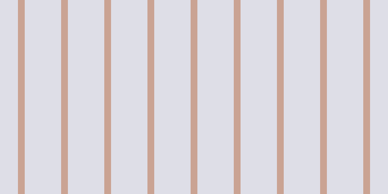 #dedee7, #caa393 vertical lines, fourteen pixels wide, seventy-five pixels apart