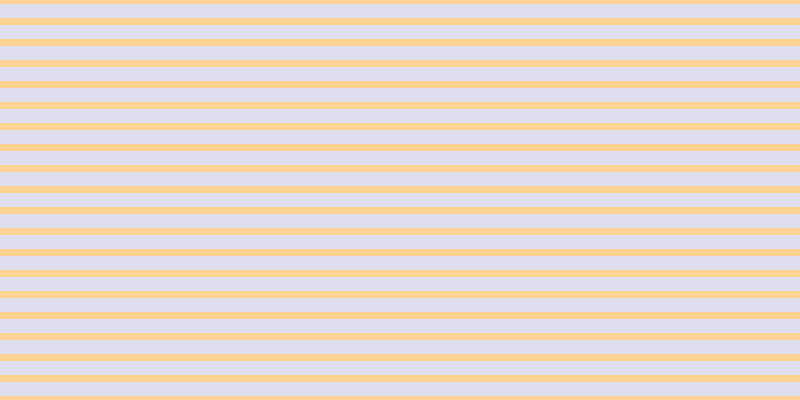 #dedeef, #fcd393 horizontal lines, seven pixels wide, fourteen pixels apart