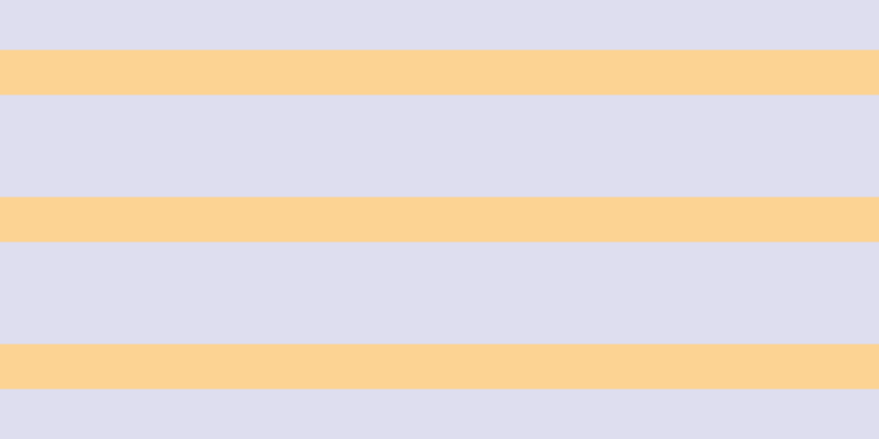 #dedeef, #fcd393 horizontal lines, forty-one pixels wide, ninety-three pixels apart