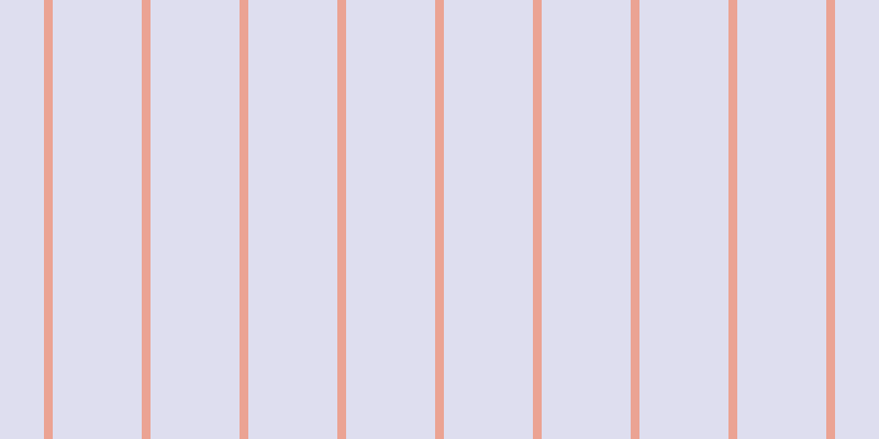 #dedeef, #eba393 vertical lines, eight pixels wide, eighty-one pixels apart