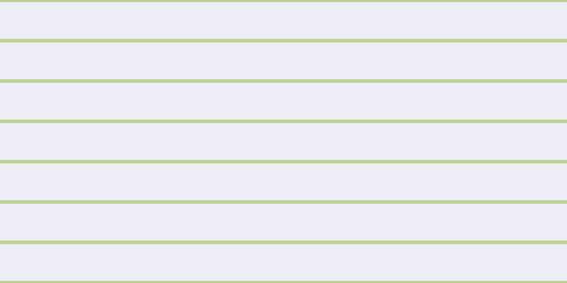 #dedef0 (50%), #bad393 horizontal lines, five pixels wide, fifty-two pixels apart