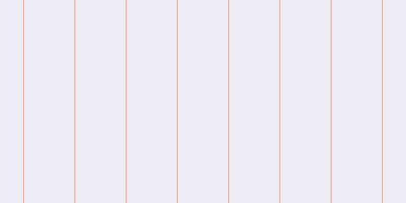 #dedef0 (50%), #eba393 vertical lines, two pixels wide, ninety-nine pixels apart