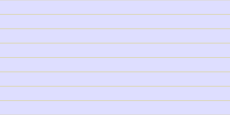 #dedeff, #dbd393 horizontal lines, two pixels wide, forty-eight pixels apart