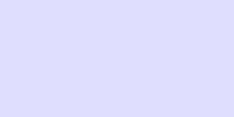 #dedeff, #dbd393 horizontal lines, two pixels wide, seventy pixels apart