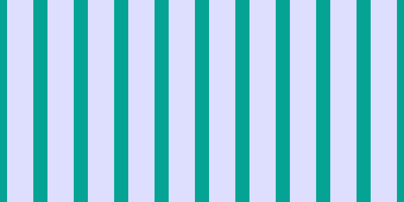 #dedeff, #04a393 vertical lines, twenty-eight pixels wide, fifty-two pixels apart