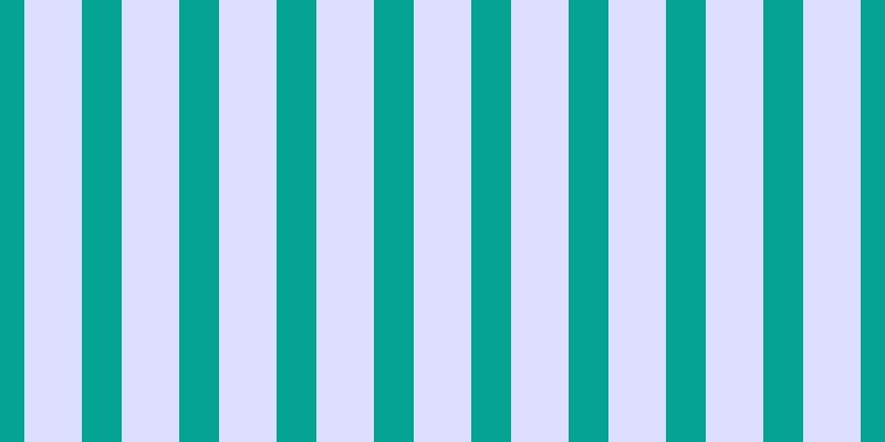 #dedeff, #04a393 vertical lines, thirty-six pixels wide, fifty-two pixels apart