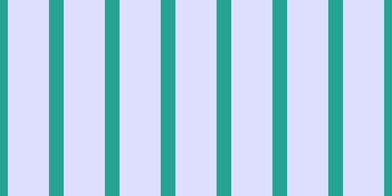 #dedeff, #25a393 vertical lines, thirty pixels wide, eighty-four pixels apart