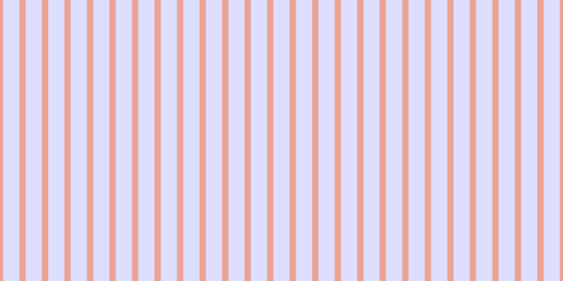 #dedeff, #eba393 vertical lines, nine pixels wide, twenty-three pixels apart