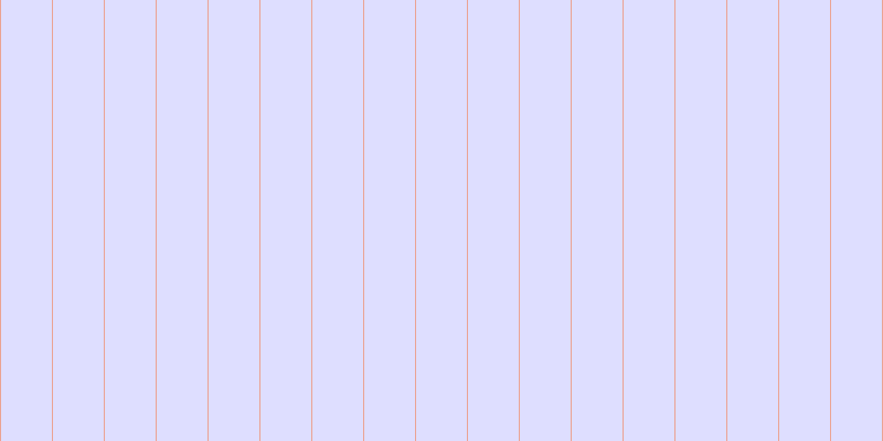 #dedeff, #eba393 vertical lines, one pixels wide, forty-six pixels apart