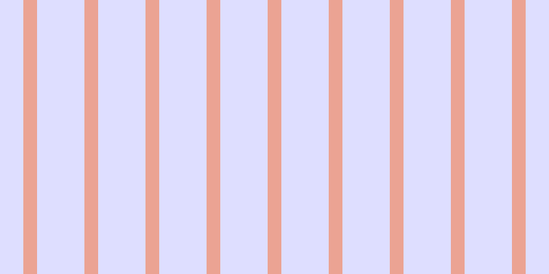 #dedeff, #eba393 vertical lines, twenty pixels wide, sixty-nine pixels apart