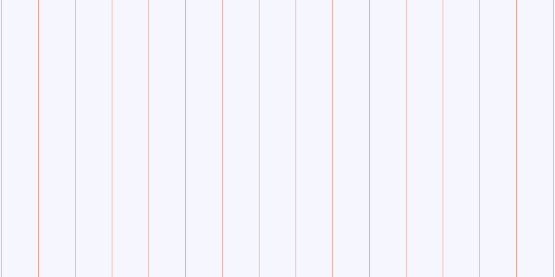 #dedeff (25%), #eba393 vertical lines, one pixels wide, fifty-two pixels apart
