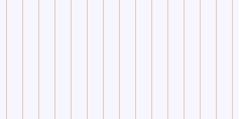 #dedeff (25%), #eba393 vertical lines, two pixels wide, fifty-two pixels apart