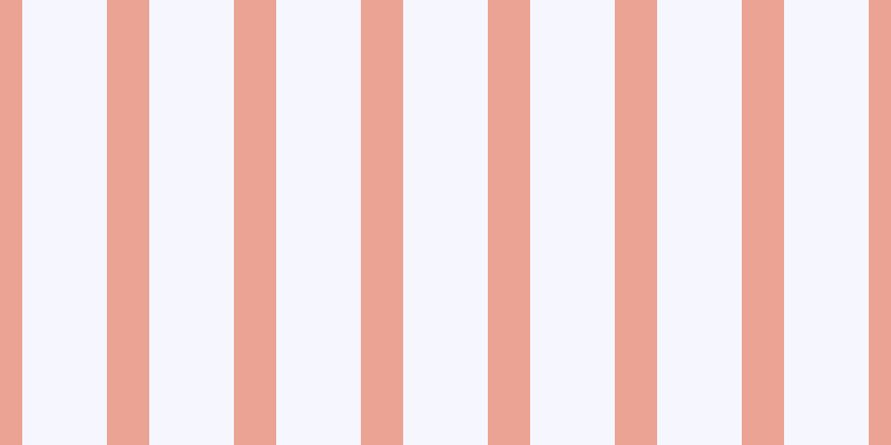 #dedeff (25%), #eba393 vertical lines, thirty-eight pixels wide, seventy-six pixels apart