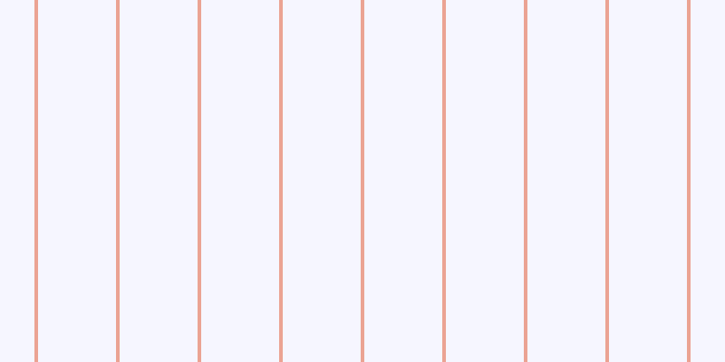 #dedeff (25%), #eba393 vertical lines, four pixels wide, eighty-six pixels apart