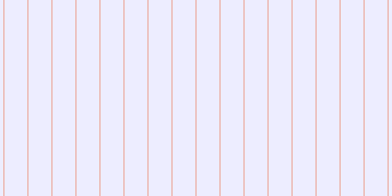 #dedeff (50%), #eba393 vertical lines, two pixels wide, forty-seven pixels apart