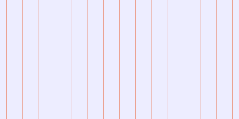 #dedeff (50%), #eba393 vertical lines, two pixels wide, fifty-two pixels apart