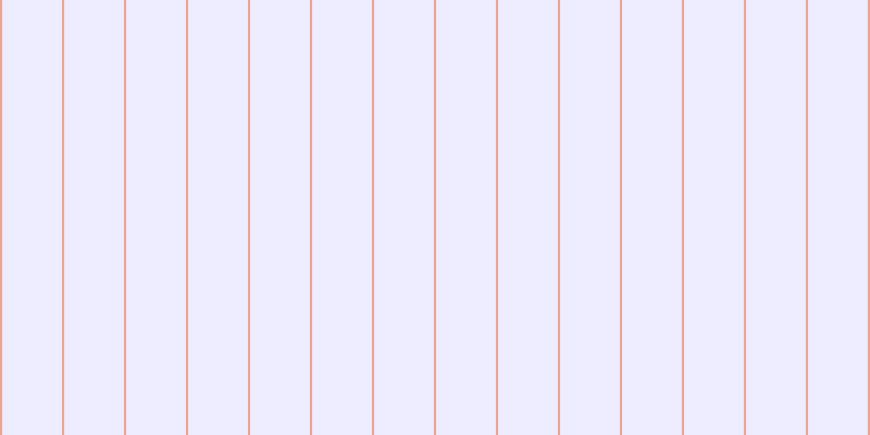 #dedeff (50%), #eba393 vertical lines, two pixels wide, fifty-five pixels apart