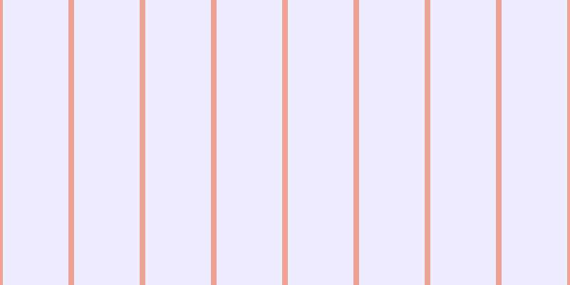 #dedeff (50%), #eba393 vertical lines, eight pixels wide, ninety-two pixels apart