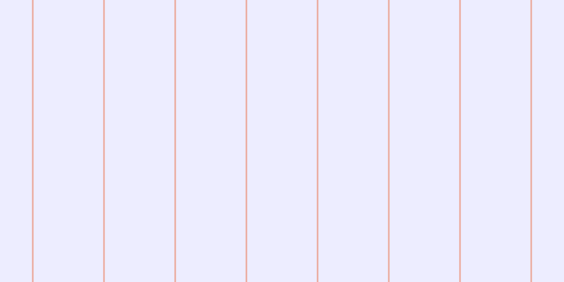 #dedeff (50%), #eba393 vertical lines, two pixels wide, ninety-nine pixels apart
