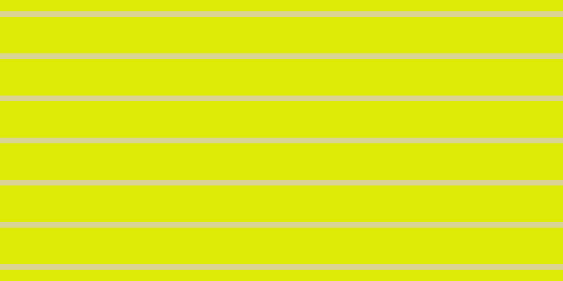 #deeb07, #dbd393 horizontal lines, eight pixels wide, fifty-two pixels apart