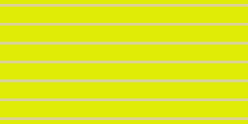 #deeb07, #dbd393 horizontal lines, nine pixels wide, fifty-two pixels apart