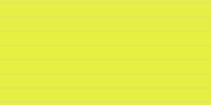 #deeb07 (75%), #dbd393 horizontal lines, two pixels wide, fifty-two pixels apart