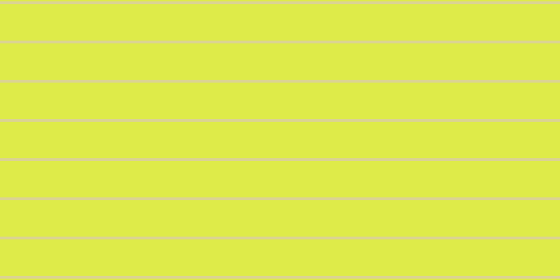 #deeb49, #dbd393 horizontal lines, four pixels wide, fifty-two pixels apart