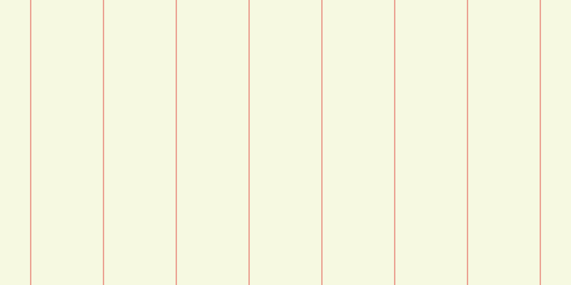 #deeb8b (25%), #eba393 vertical lines, two pixels wide, one hundred pixels apart