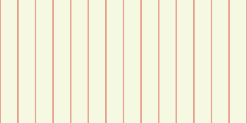 #deeb8b (25%), #eba393 vertical lines, five pixels wide, fifty-two pixels apart