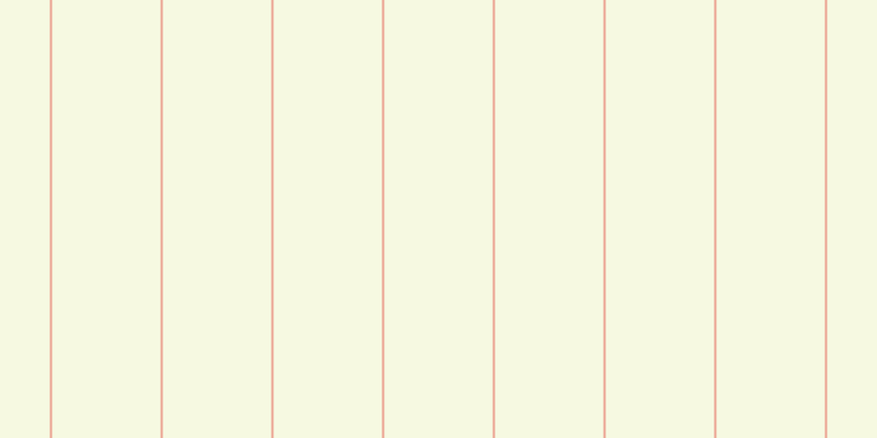 #deeb8b (25%), #eba393 vertical lines, two pixels wide, ninety-nine pixels apart