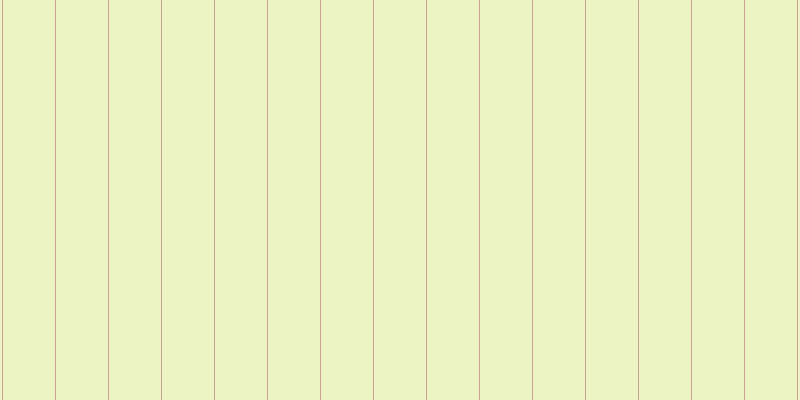 #deeb8b (50%), #caa393 vertical lines, one pixels wide, fifty-two pixels apart