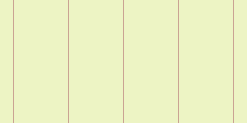 #deeb8b (50%), #caa393 vertical lines, two pixels wide, eighty-seven pixels apart