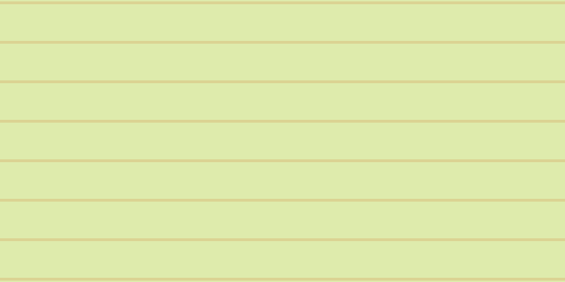#deebac, #dbd393 horizontal lines, four pixels wide, fifty-two pixels apart