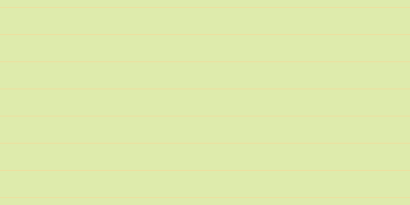 #deebac, #fcd393 horizontal lines, one pixels wide, fifty-two pixels apart