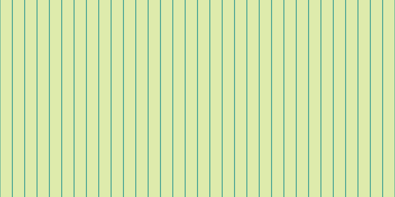 #deebac, #46a393 vertical lines, two pixels wide, twenty-three pixels apart