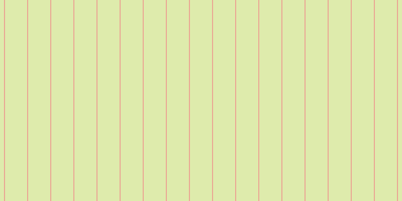 #deebac, #eba393 vertical lines, two pixels wide, forty-four pixels apart