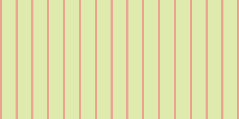 #deebac, #eba393 vertical lines, seven pixels wide, forty-six pixels apart
