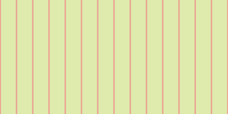 #deebac, #eba393 vertical lines, five pixels wide, fifty-two pixels apart