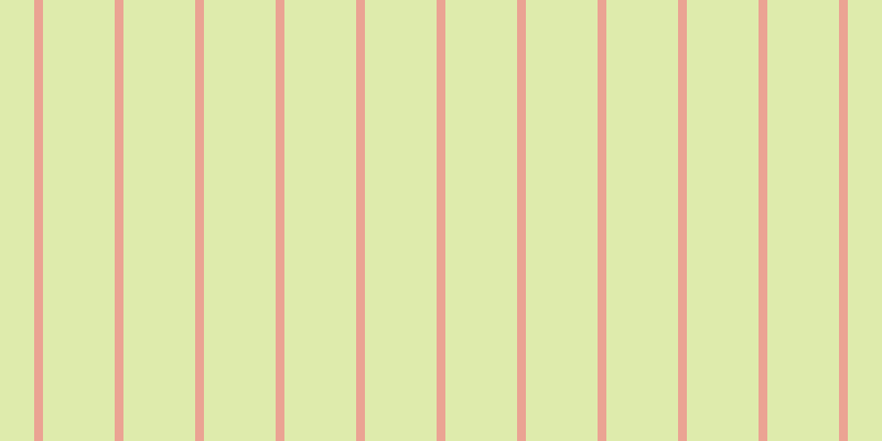 #deebac, #eba393 vertical lines, eight pixels wide, sixty-five pixels apart