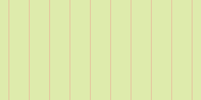 #deebac, #eba393 vertical lines, two pixels wide, seventy-nine pixels apart