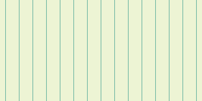 #deebac (50%), #46a393 vertical lines, two pixels wide, fifty-two pixels apart
