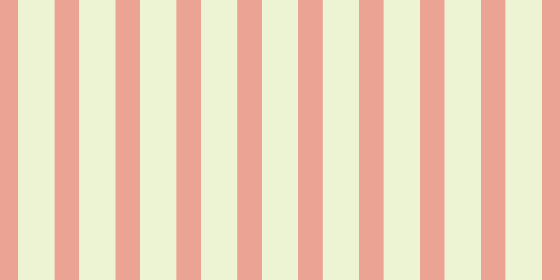 #deebac (50%), #eba393 vertical lines, thirty-five pixels wide, fifty-two pixels apart