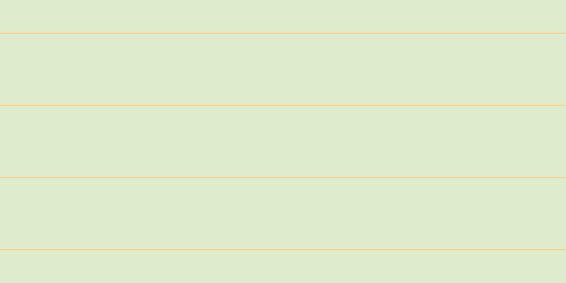 #deebcd, #fcd393 horizontal lines, two pixels wide, one hundred pixels apart
