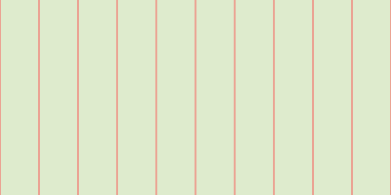 #deebcd, #eba393 vertical lines, four pixels wide, seventy-six pixels apart
