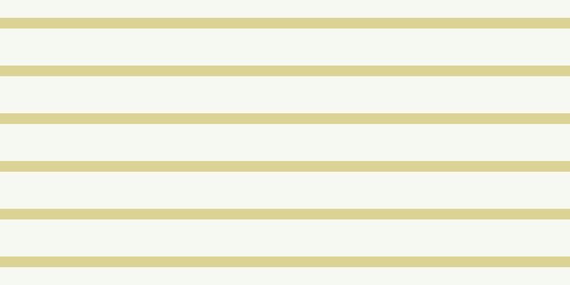 #deebcd (25%), #dbd393 horizontal lines, fifteen pixels wide, fifty-two pixels apart