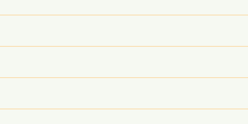 #deebcd (25%), #fcd393 horizontal lines, two pixels wide, ninety-nine pixels apart