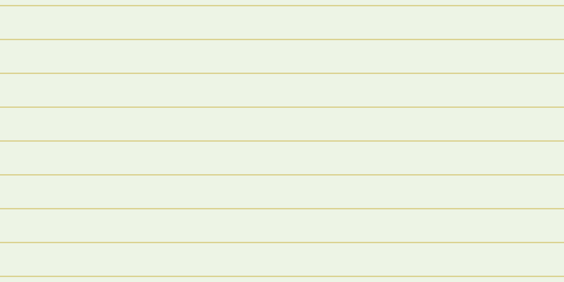 #deebcd (50%), #dbd393 horizontal lines, two pixels wide, forty-six pixels apart